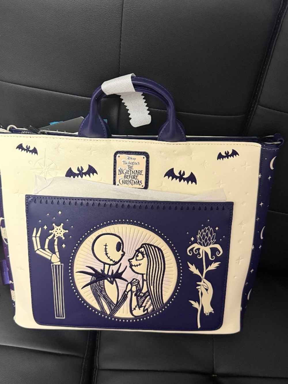 Loungefly Satchel Bag Tim Burton's The Nightmare Before Christmas